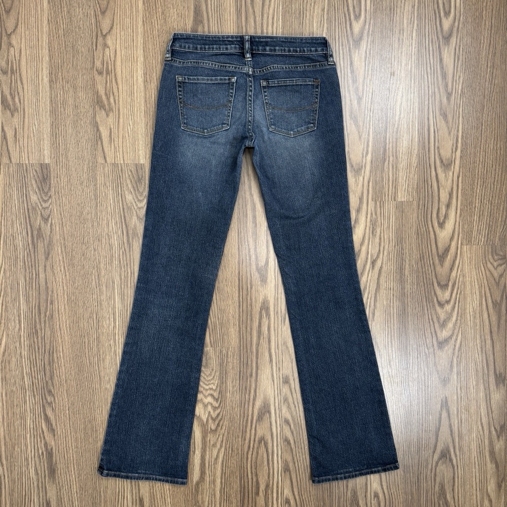 Bullhead Jeans Womens 3 Blue Low Rise Bootcut Y2K Western Boho Dark Wash Denim - Picture 5 of 13